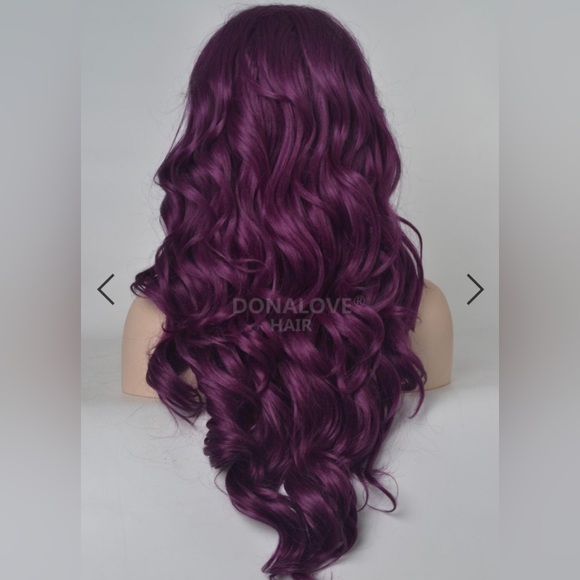 26” Purple Lace front Wig - Picture 3 of 5